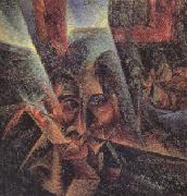 Umberto Boccioni Head Light Surroundings (nn03) Sweden oil painting artist